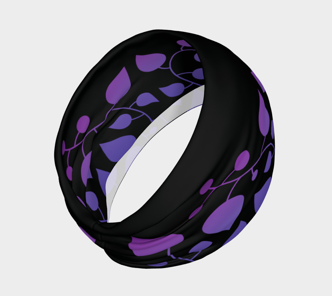 Wild Vine - Midnight Amethyst Headband preview #2