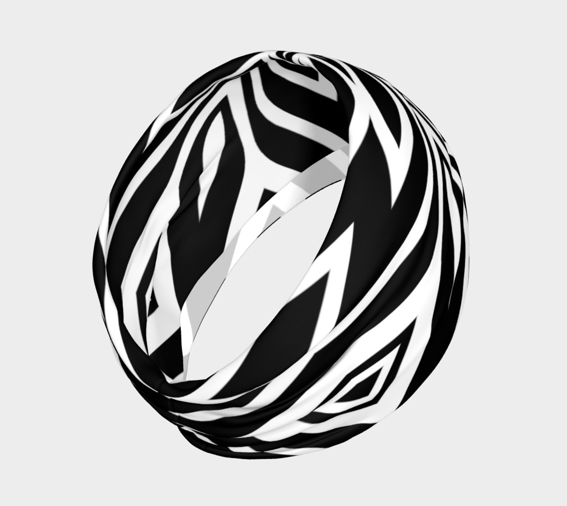 Funky Tribe Black+White Pattern V2 preview #2