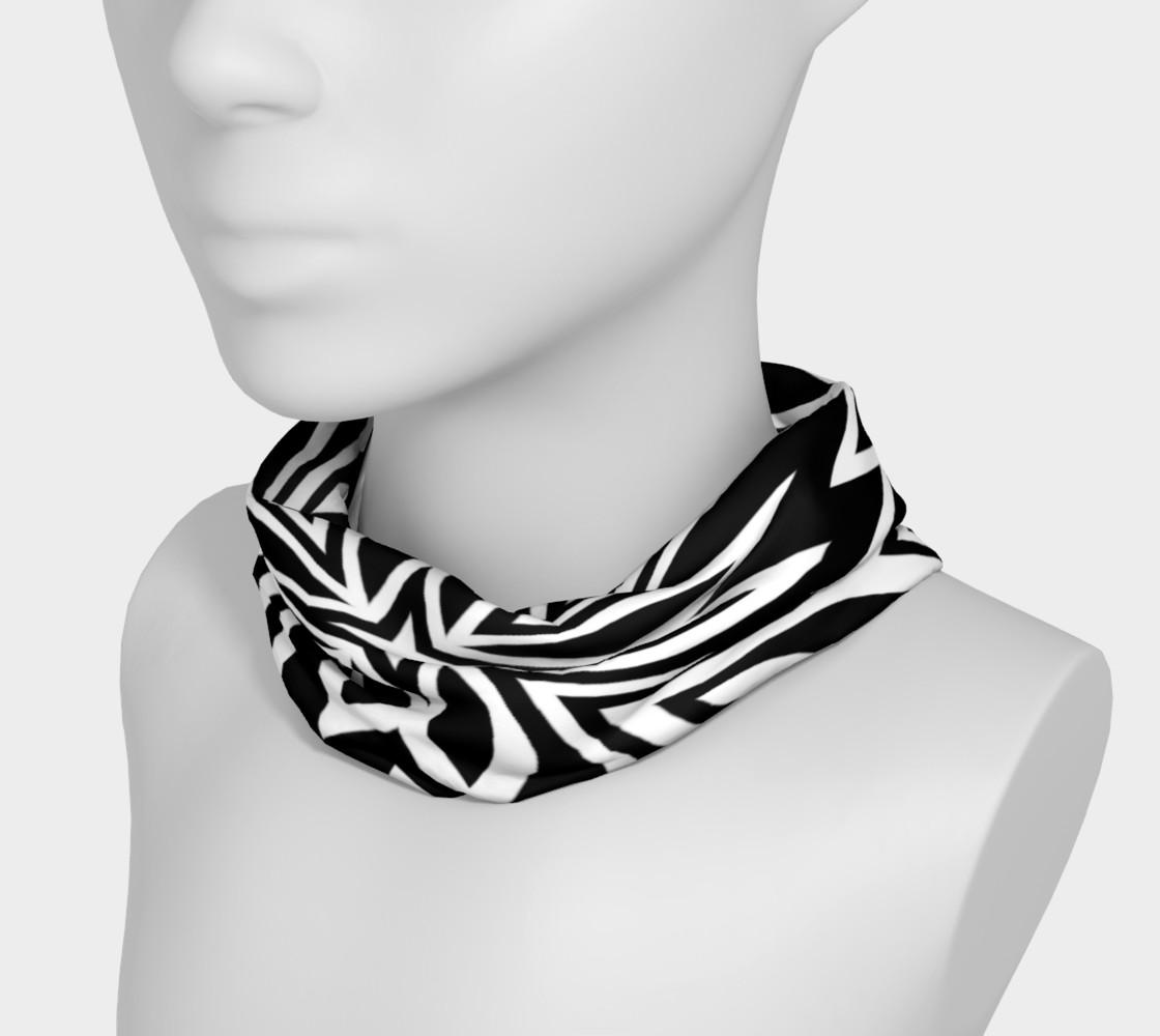 Funky Tribe Black+White Pattern V2 preview #3