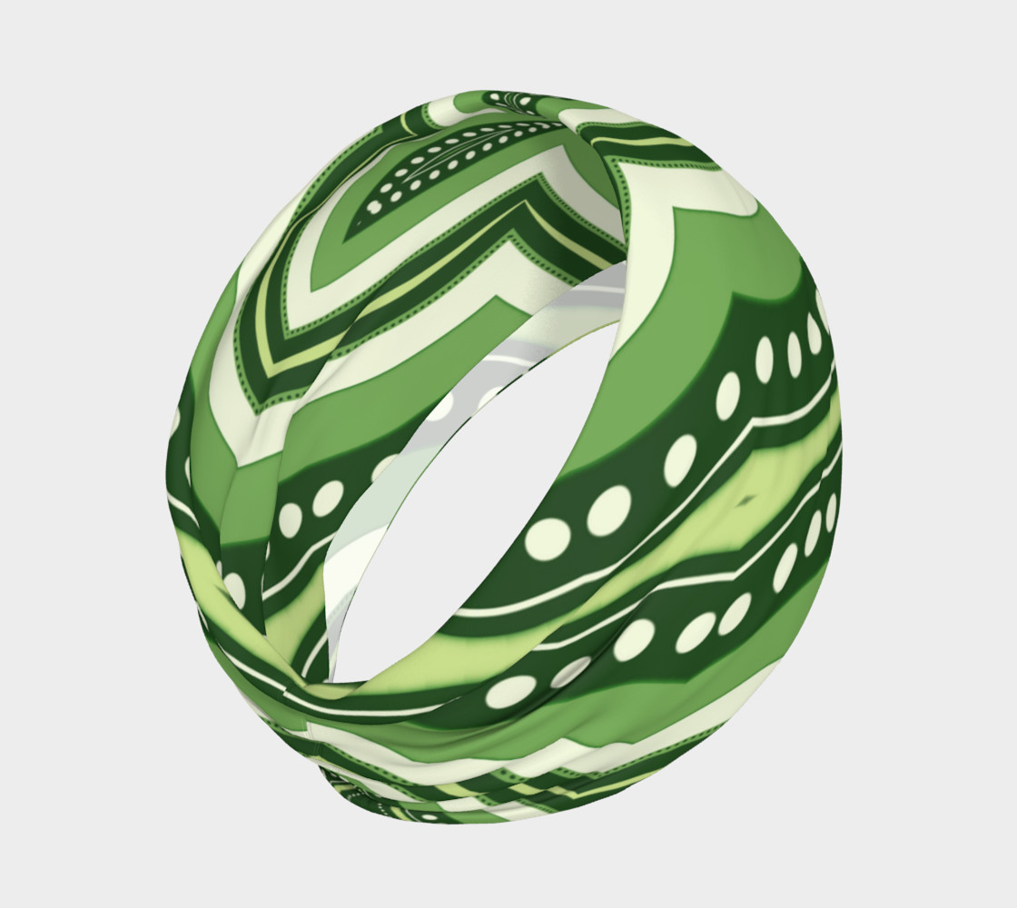 Groovy Green Bohemian Chic preview #2