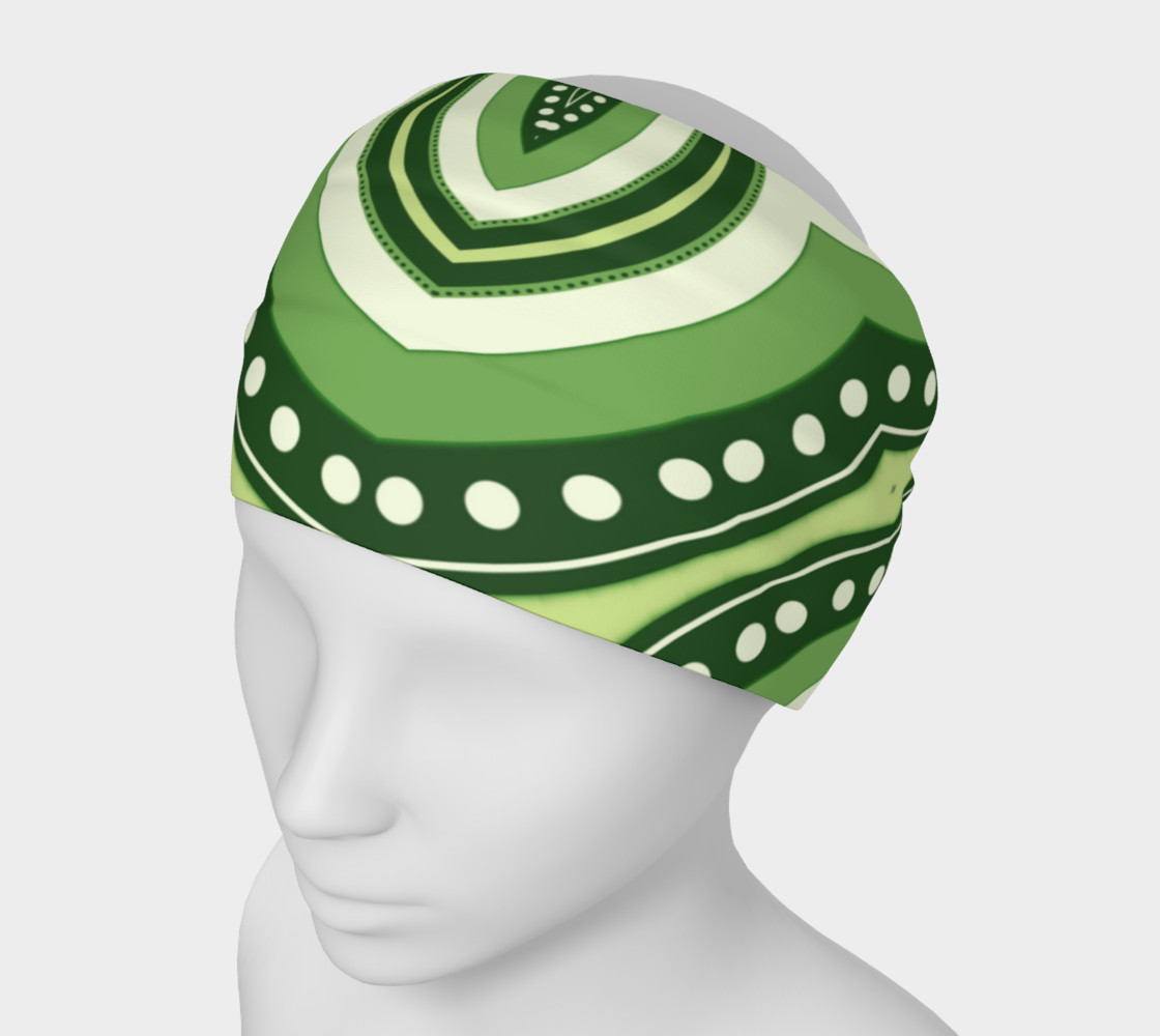 Groovy Green Bohemian Chic preview #1