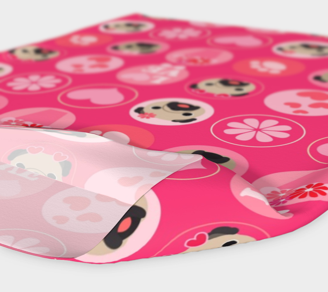 Valentine Pugs - Bright Pink preview #4