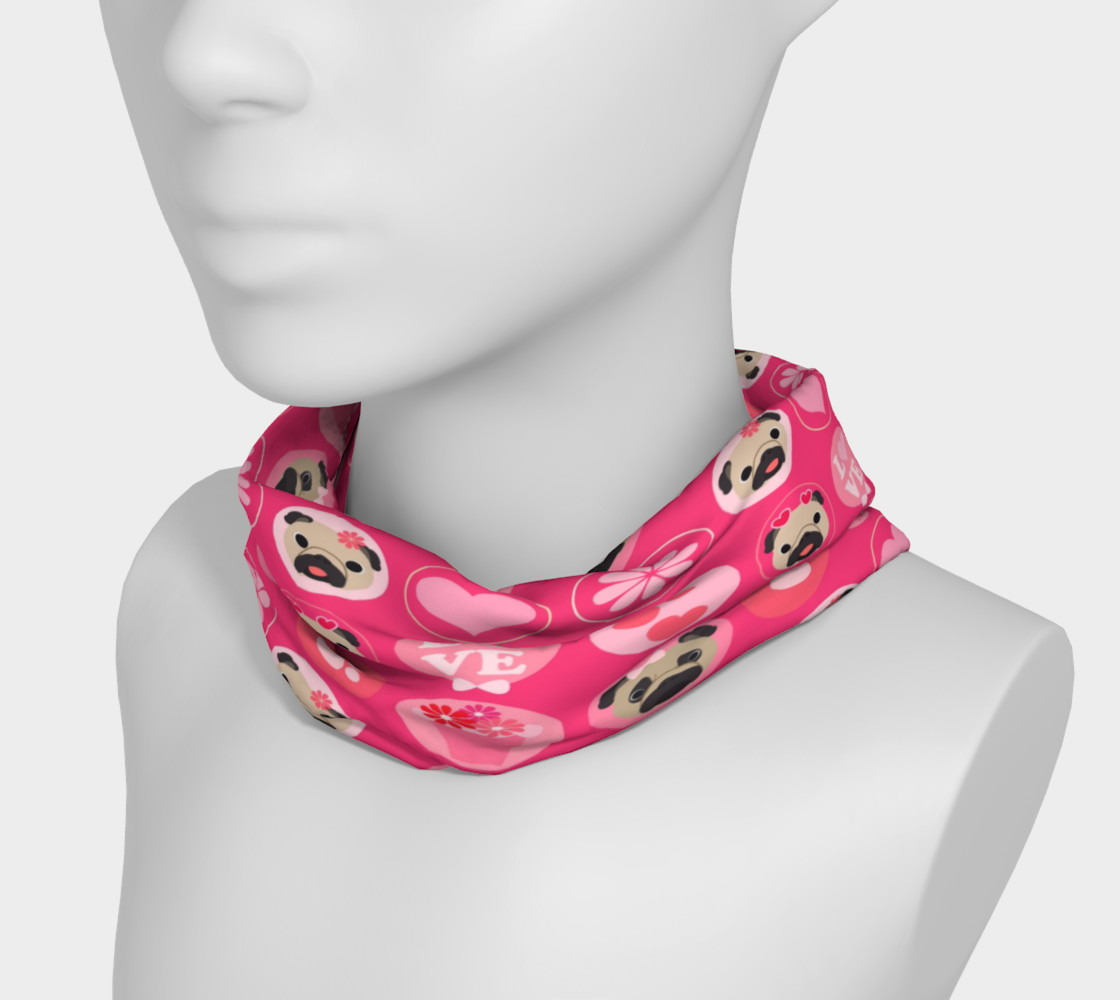 Valentine Pugs - Bright Pink preview #3