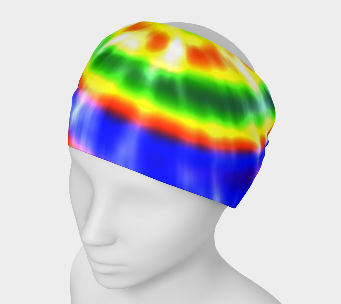 Retro Tie Dye Primary Colors preview #1