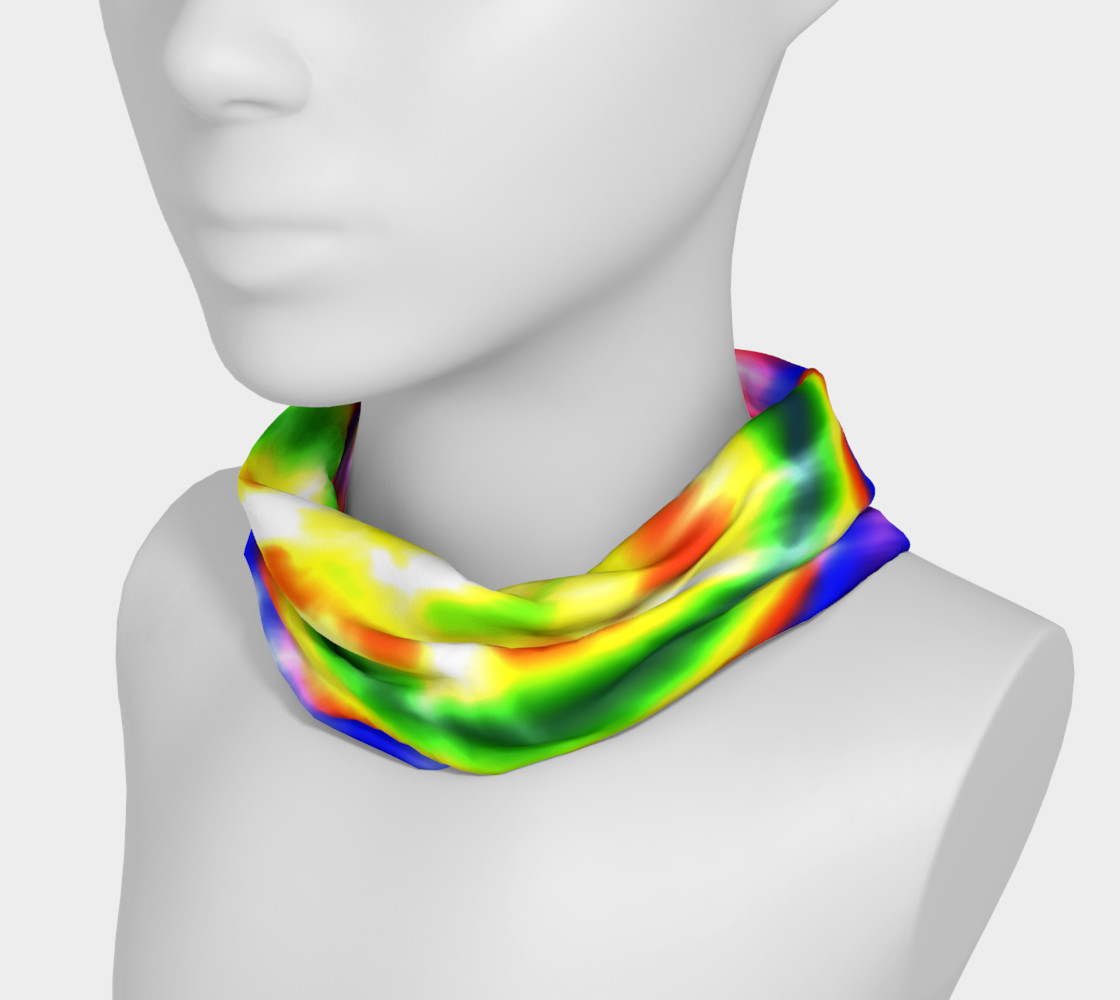 Retro Tie Dye Primary Colors preview #3