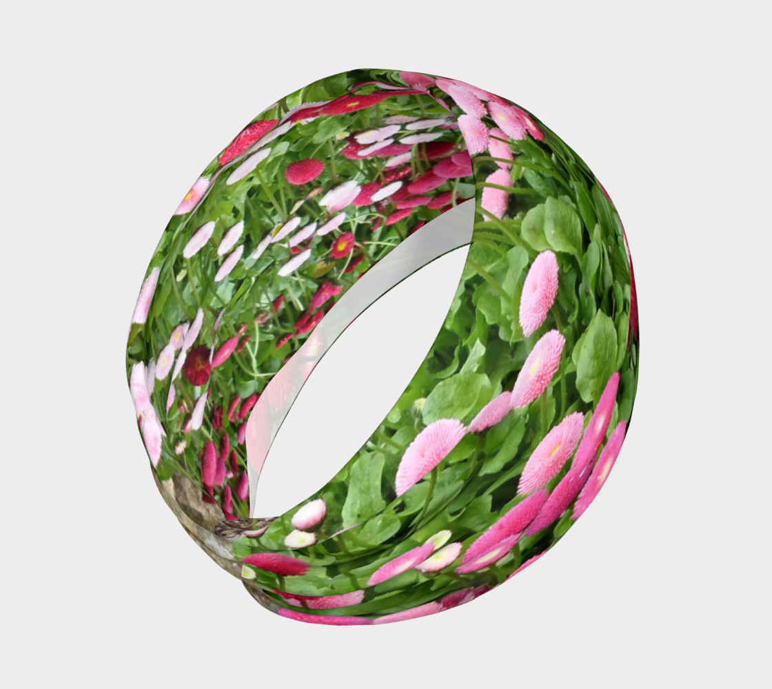 Pink Flowers Headband preview #2