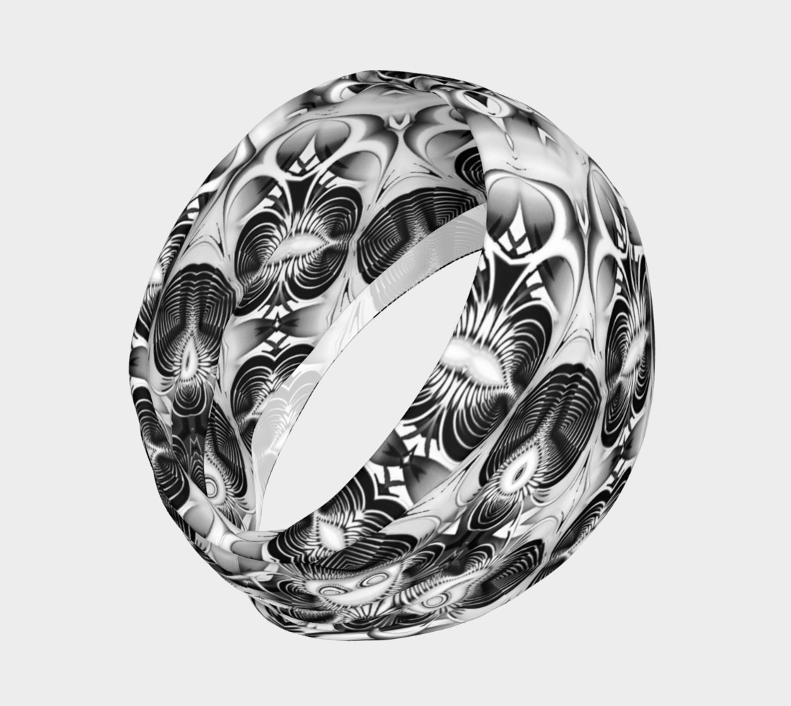 Black+White Tribal Weave Pattern V2 preview #2