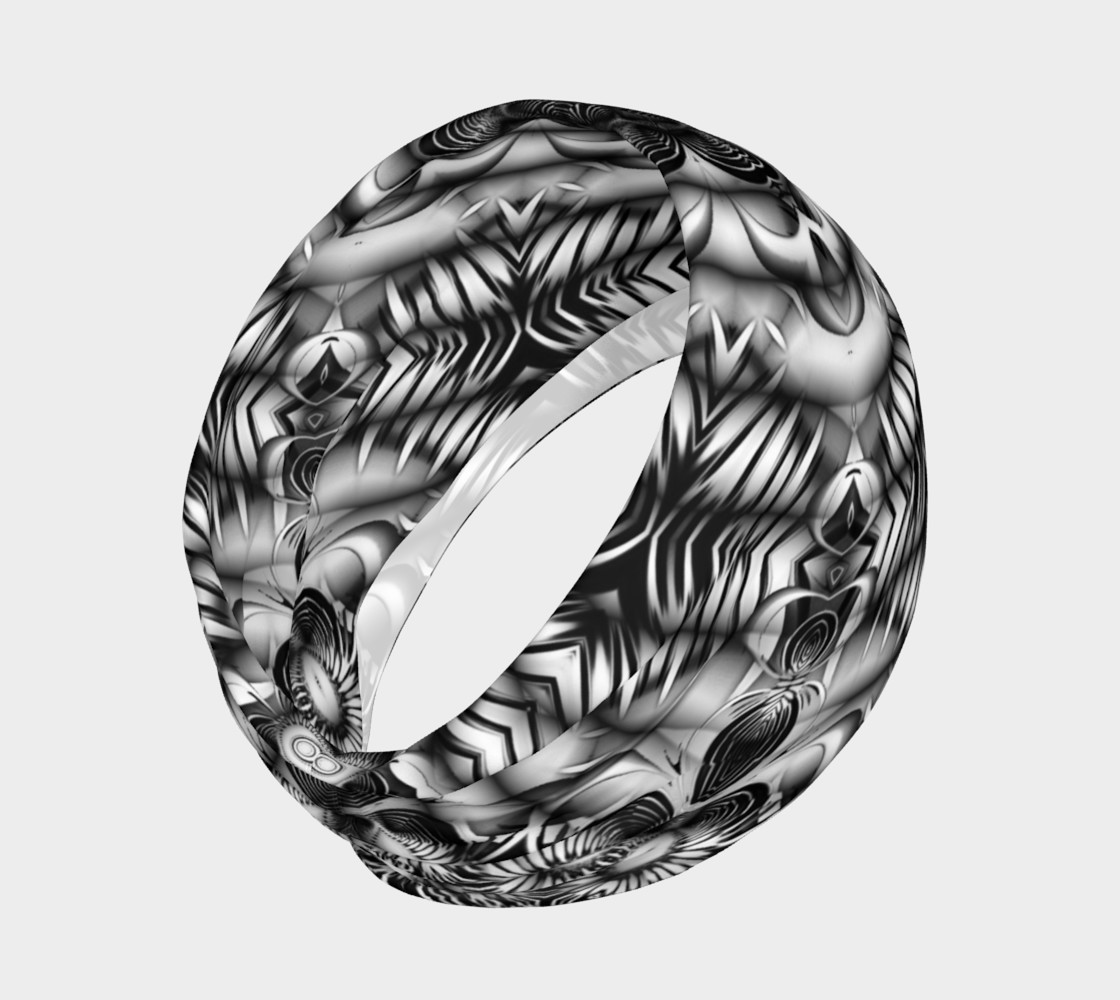 Black+White Tribal Weave Pattern V4 preview #2
