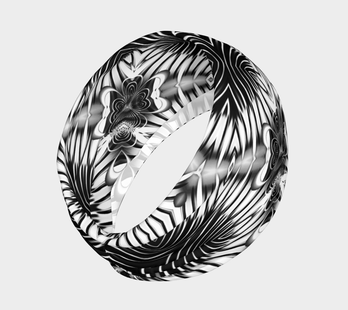 Black+White Tribal Weave Pattern V6 preview #2