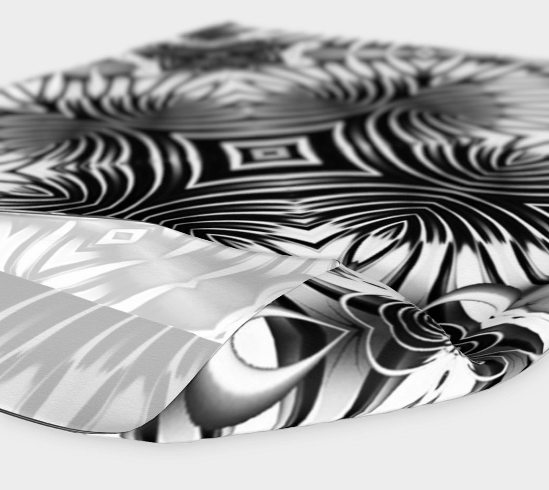 Black+White Tribal Weave Pattern V6 preview #4