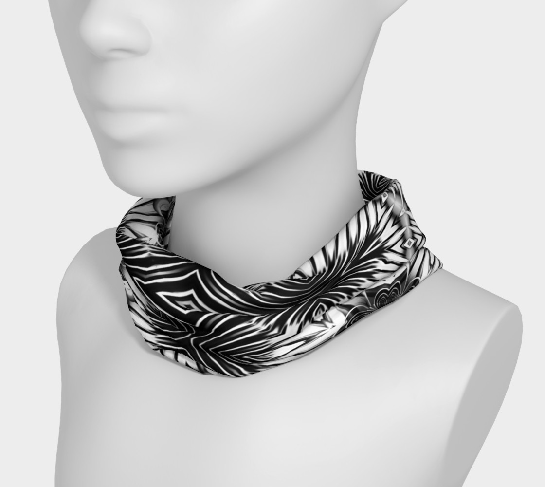 Black+White Tribal Weave Pattern V6 preview #3