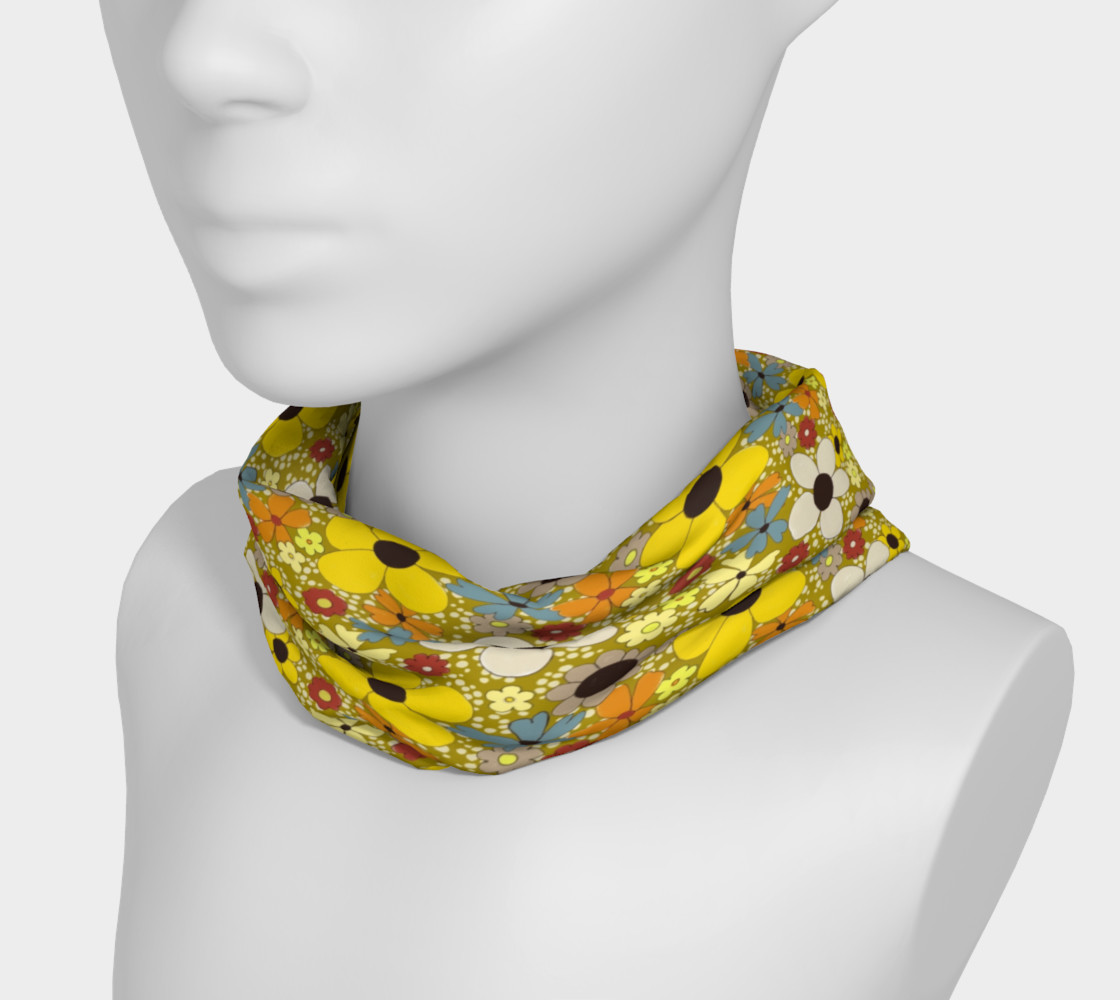 Mod Flowers 200 Patterned Headband preview #3