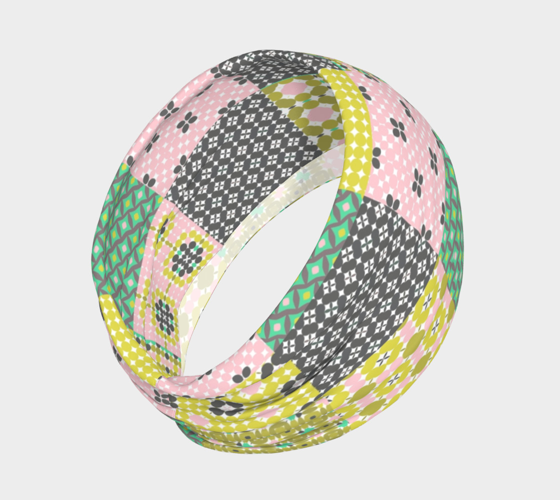 Ronnie & Dehlia Patch Patterned Headband preview #2