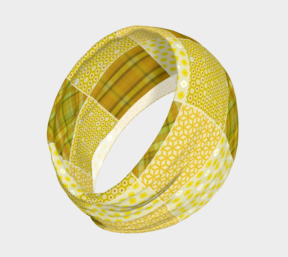 Donnie & Mel Patch Patterened Headband preview #2