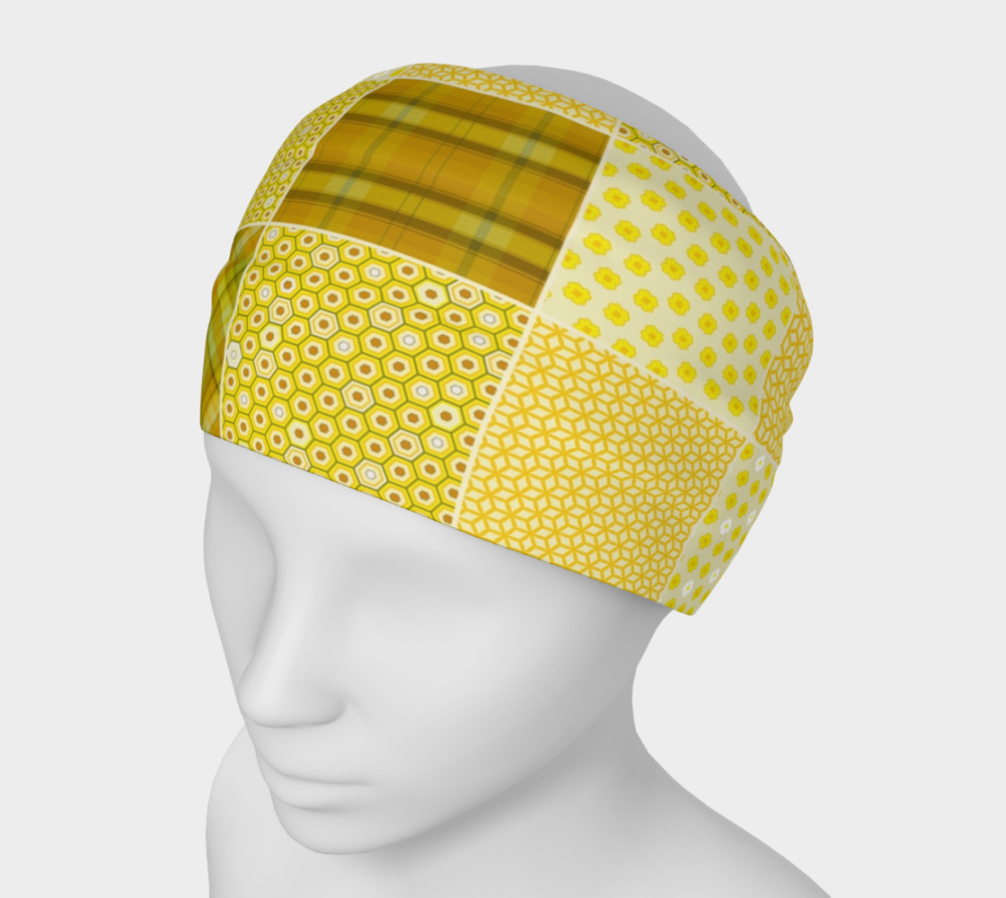 Donnie & Mel Patch Patterened Headband preview #1