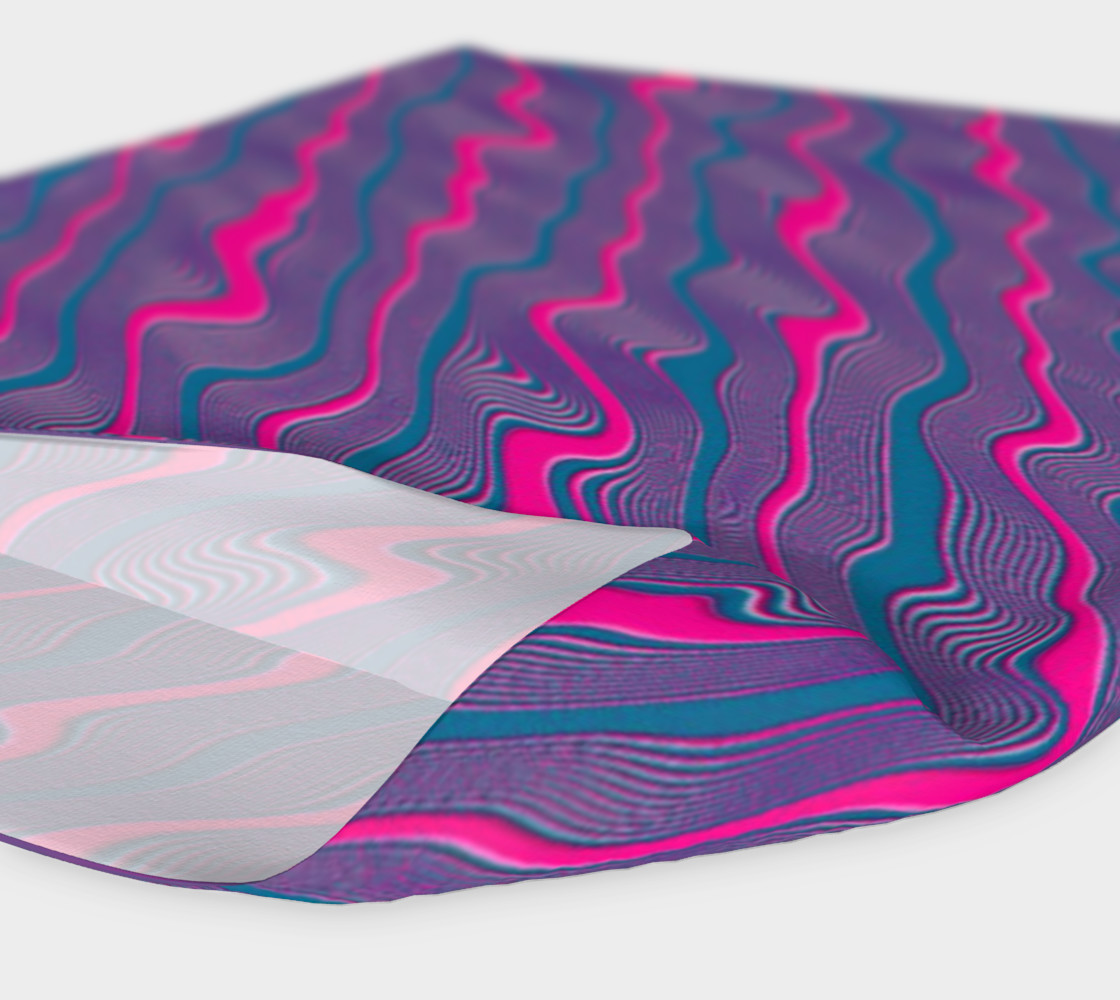 Fuchsia Crazy Stripes Headband preview #4