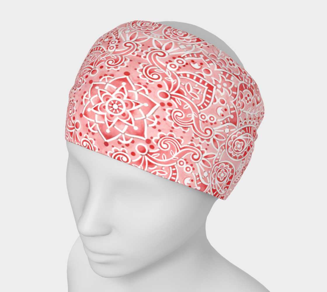 Pink Paisley Bandana preview #1