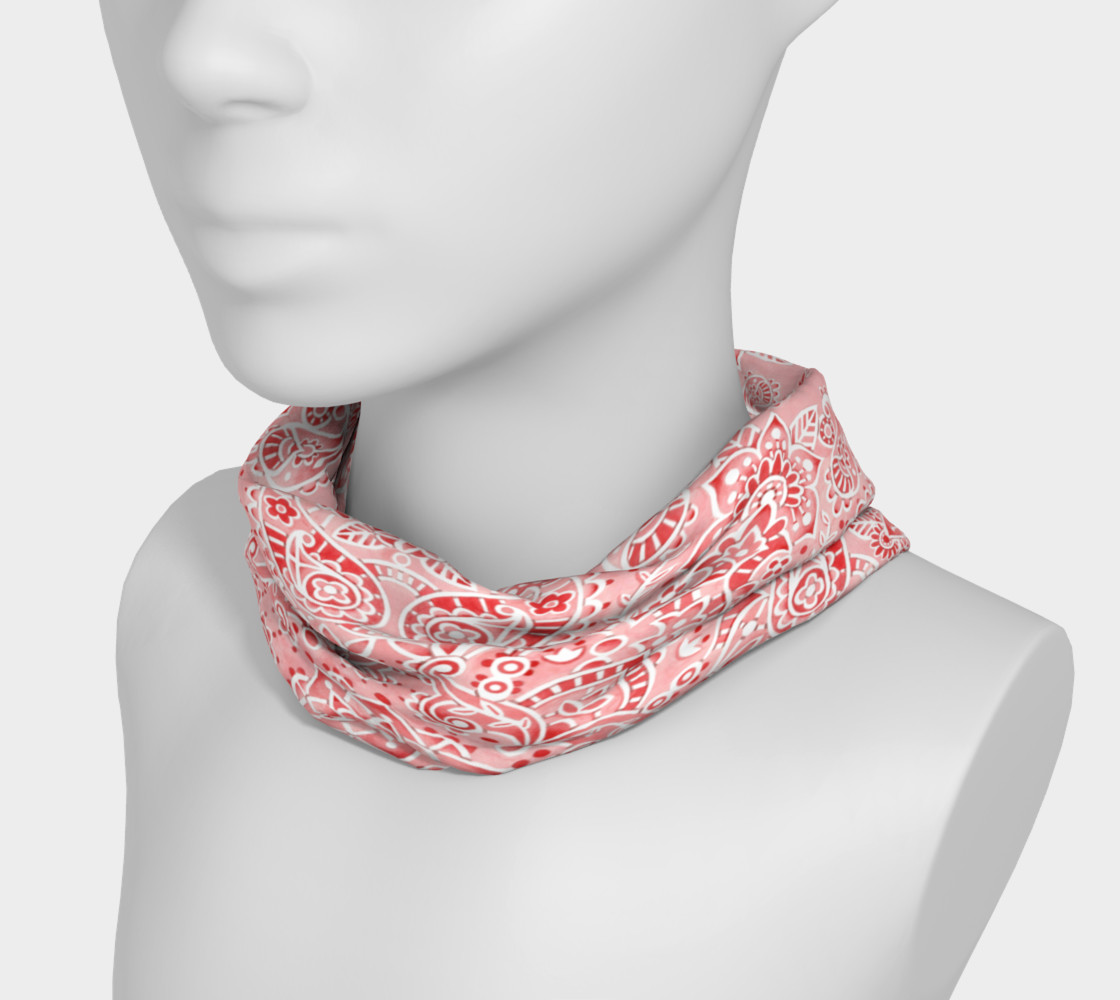 Pink Paisley Bandana preview #3