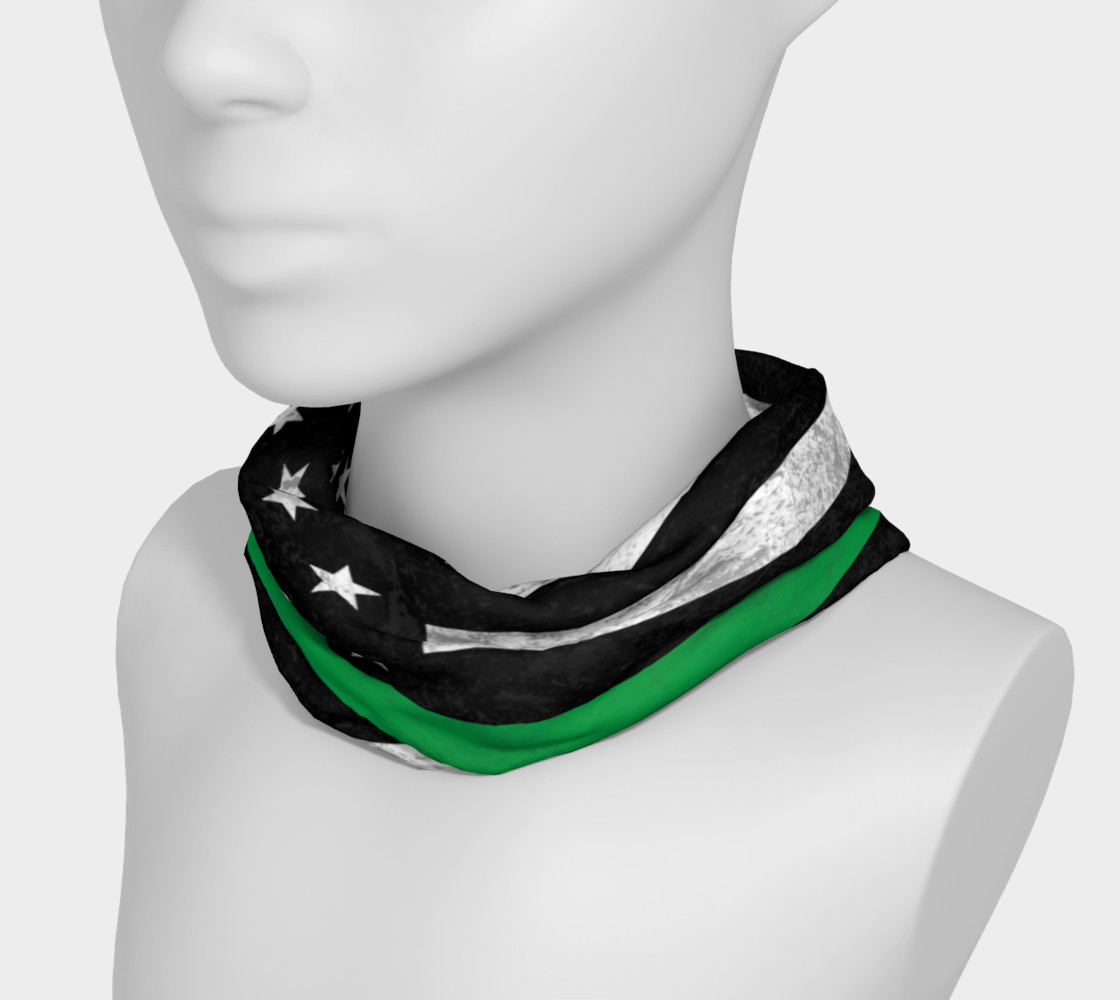 Thin Green Line Headband preview #3