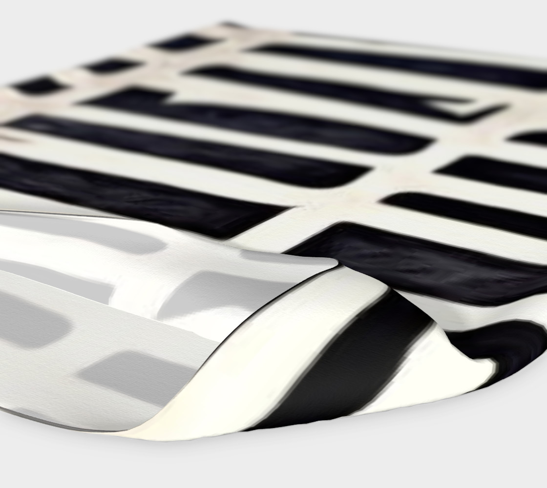 black and white head band preview #4
