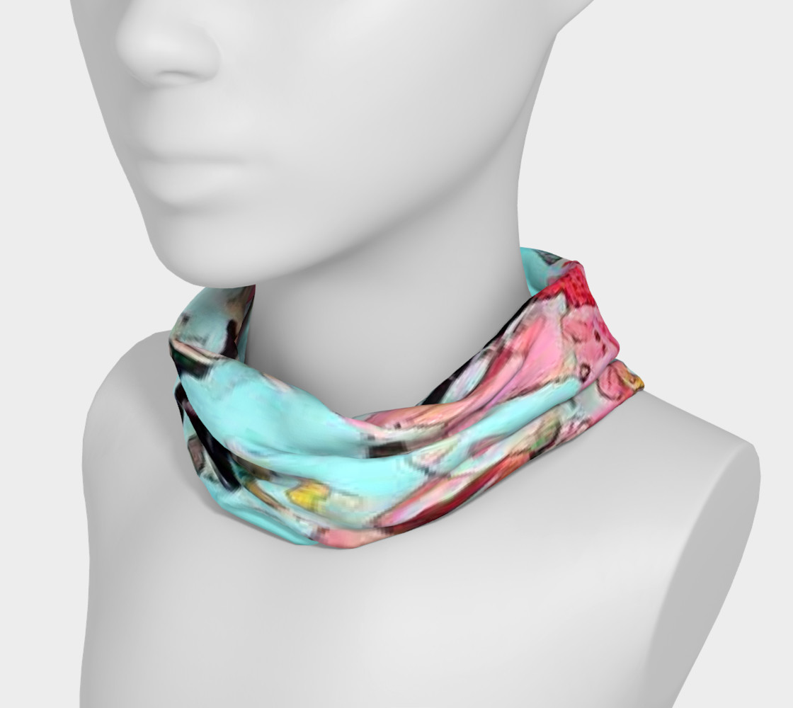 Blue pink headband preview #3