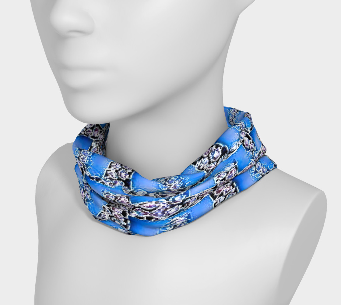 blue design head band preview #3