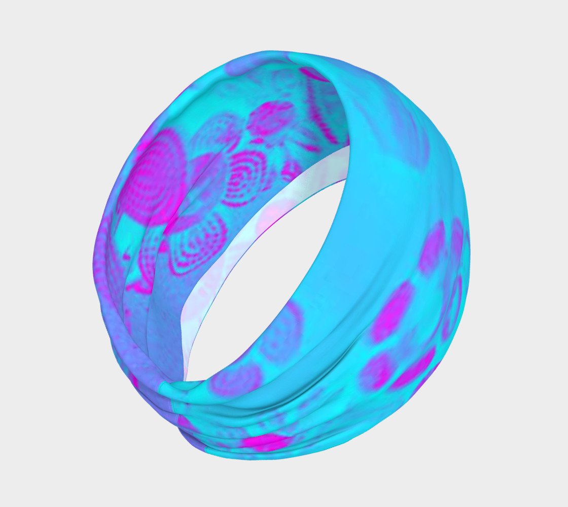 blue and pink head band preview #2