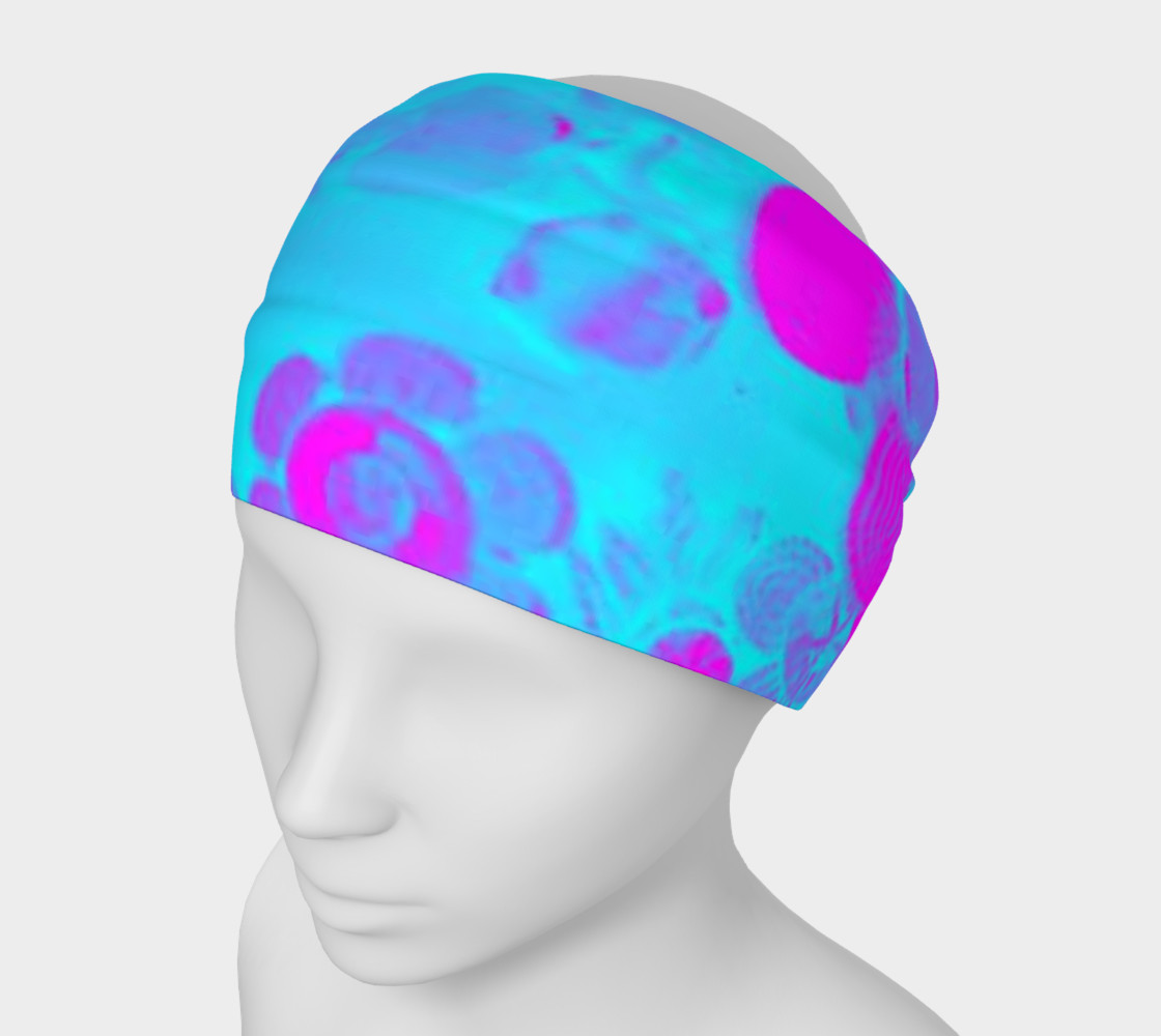 blue and pink head band preview #1