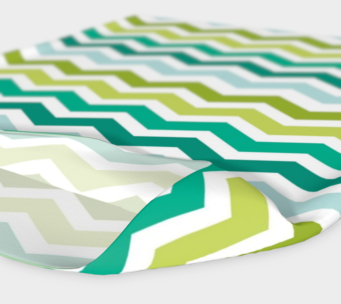 Teal, Green and Blue Chevron preview #4