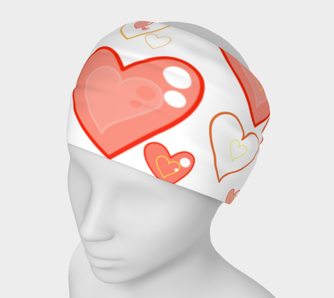Heart Pattern Headband preview #1