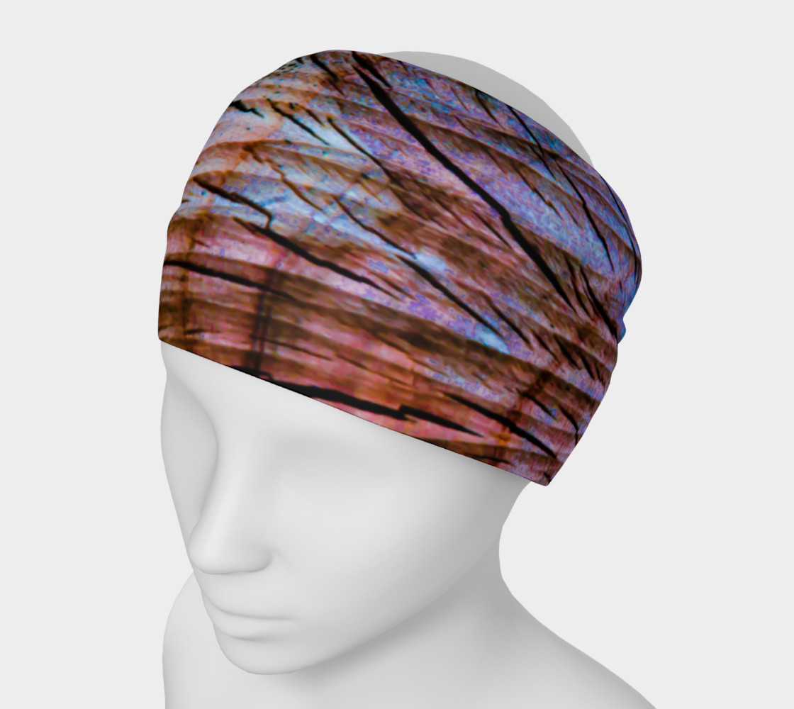 Colorful Aged Wood Headband preview #1