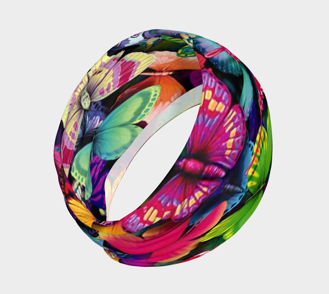 Butterfly headband preview #2