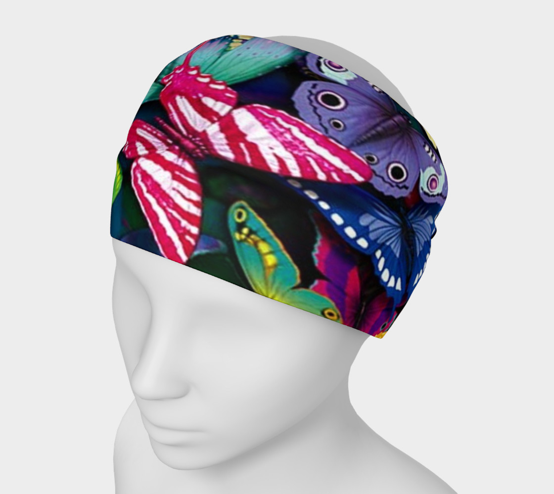 Butterfly headband preview #1