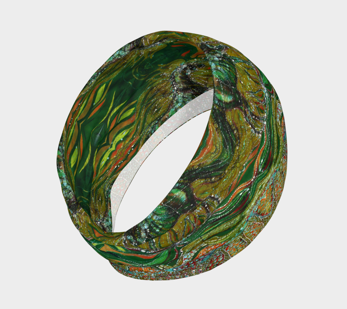 Green Horse headband preview #2