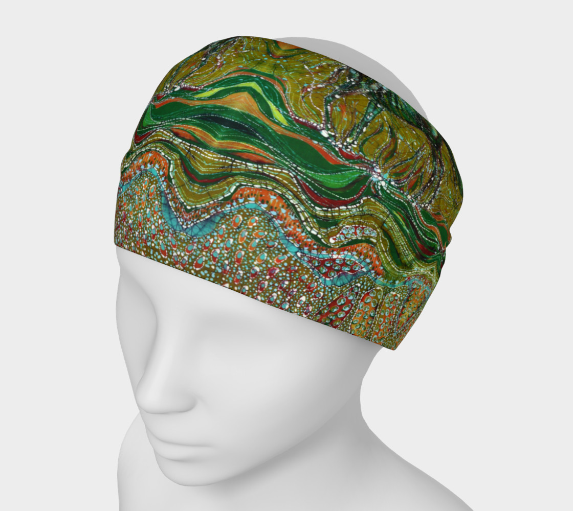 Green Horse headband preview #1