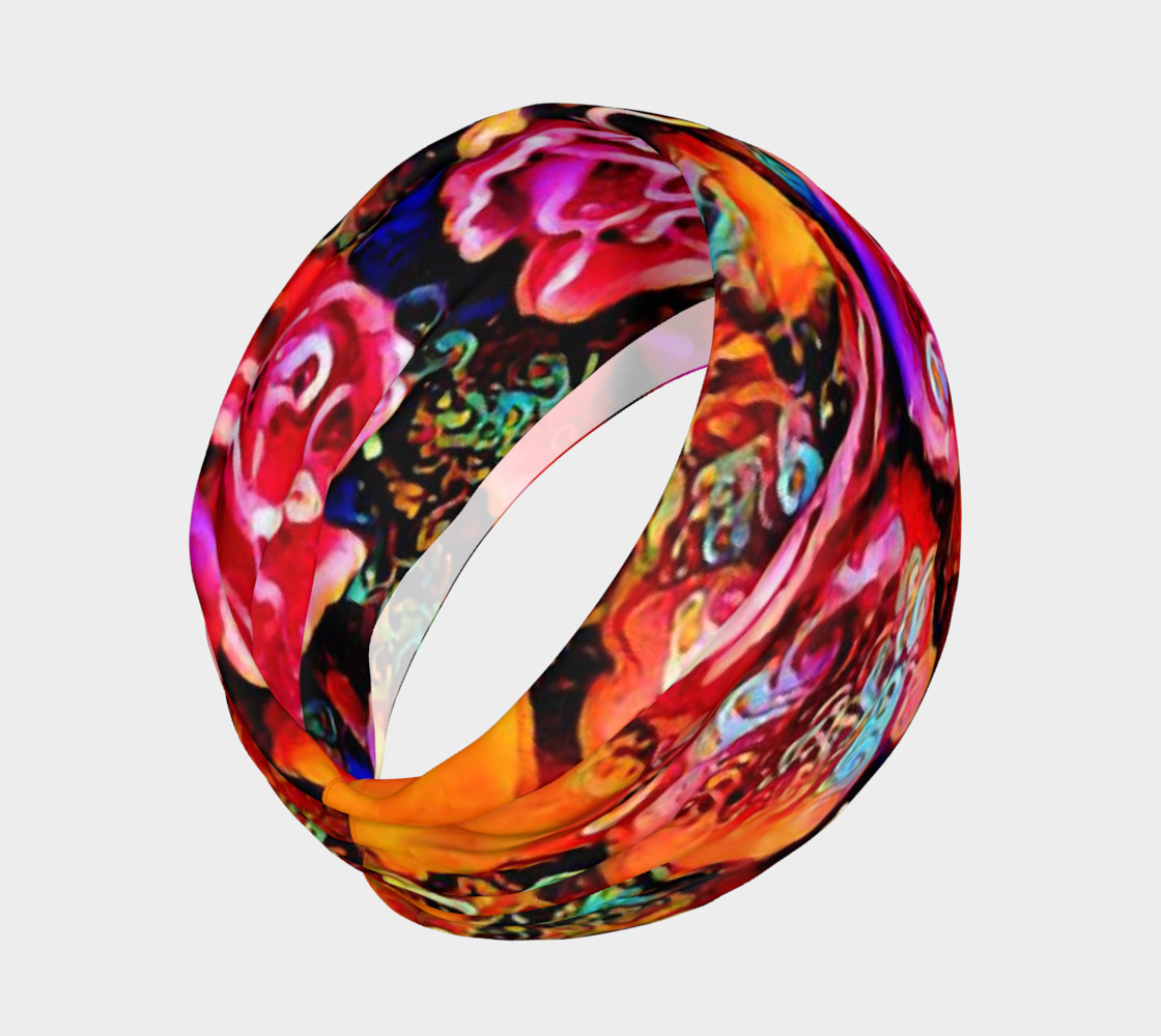 bright flower head band preview #2