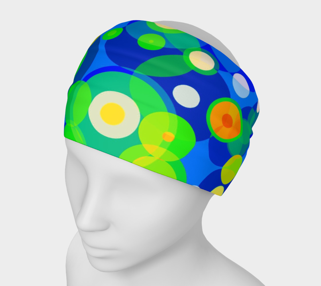 Retro Polka-dot Women's Headband preview #1