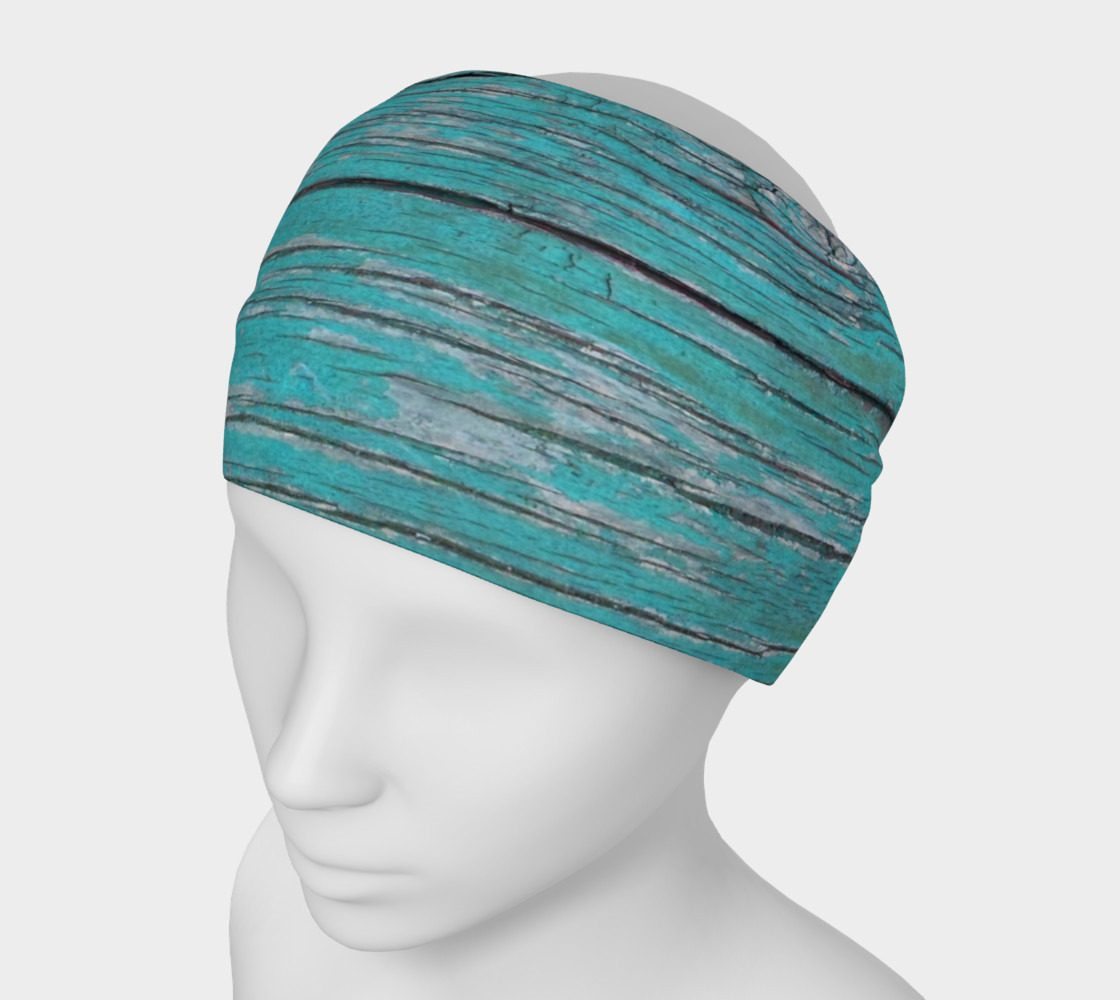 Wood Knot in Turquoise Headband preview #1