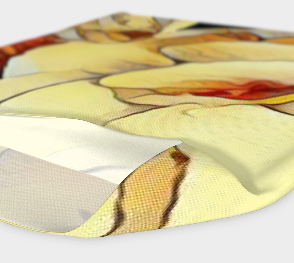 Yellow flower head band preview #4