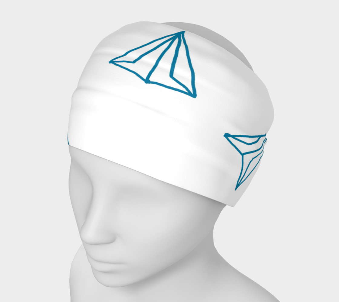 Aperçu de Paper Planes Head Band #1