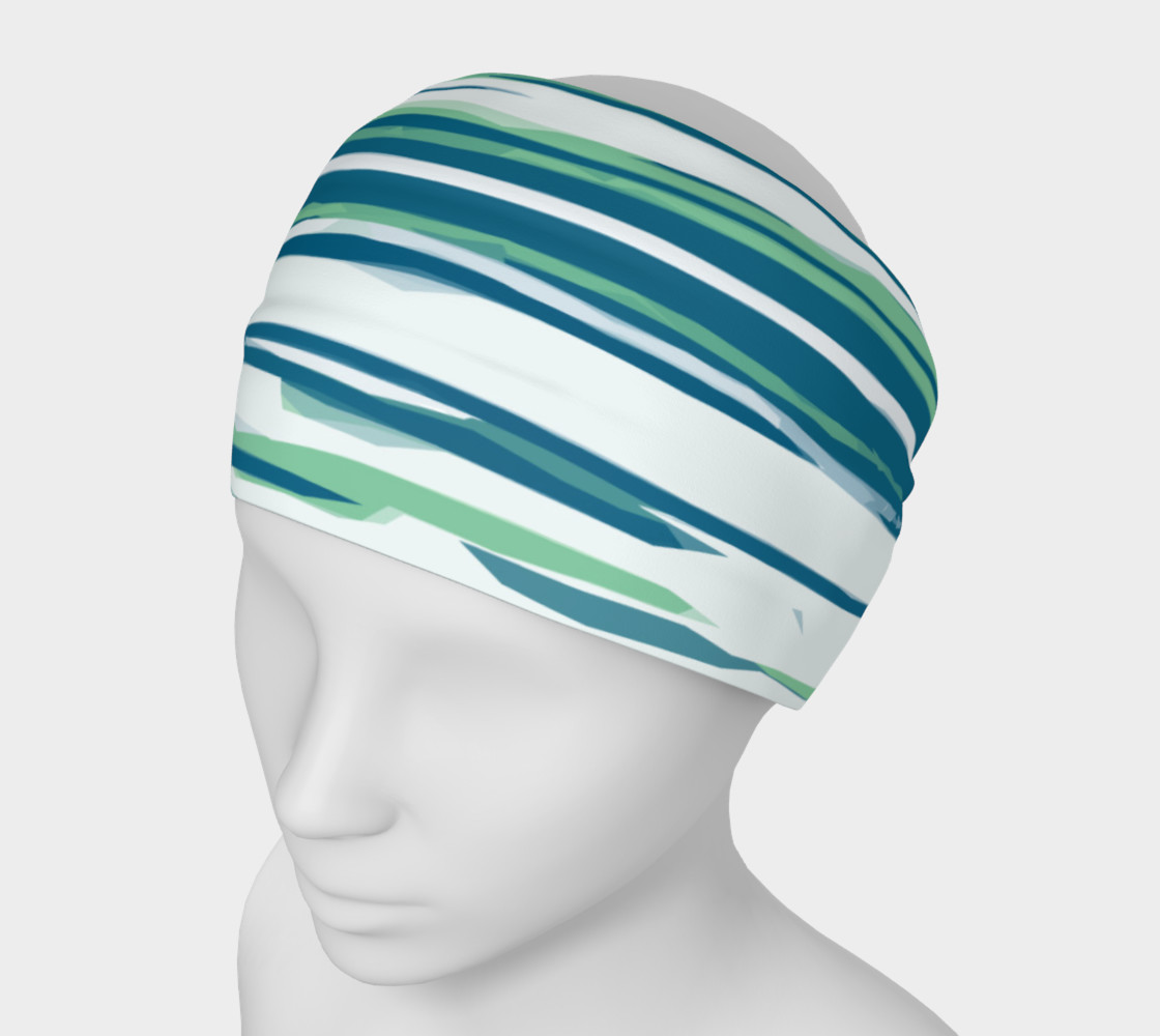 Aperçu de Blue and Green headband #1