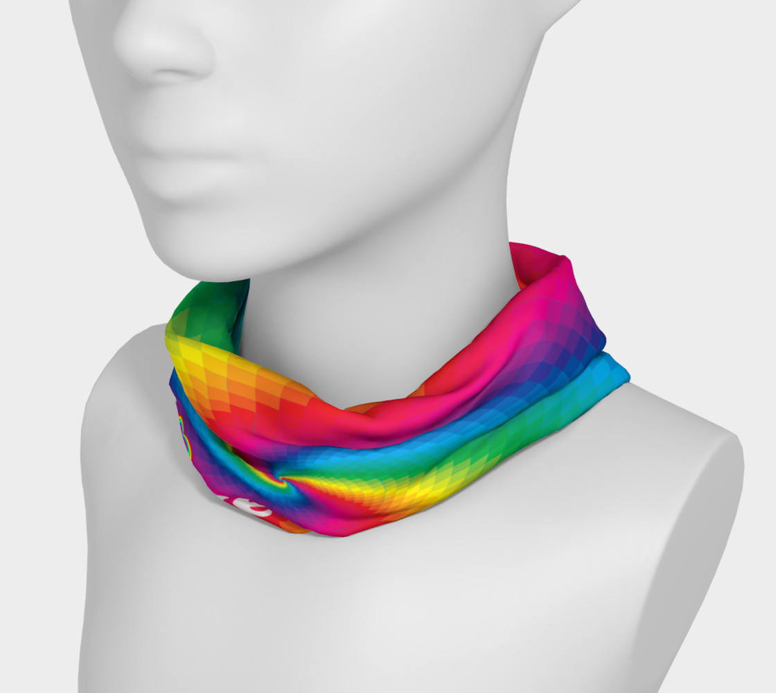 Love wins rainbow headband preview #3
