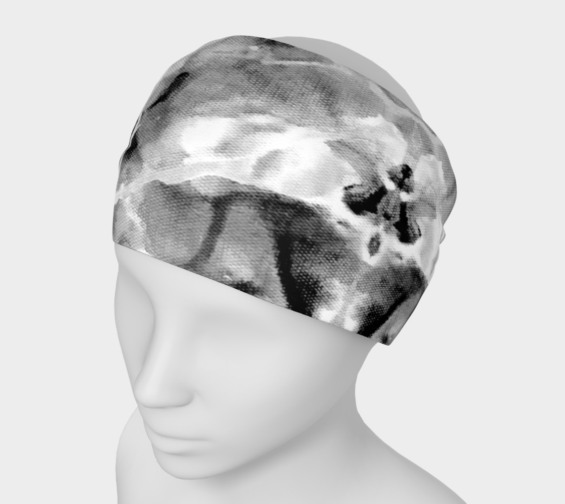 Gray Marble Headband II 3D preview