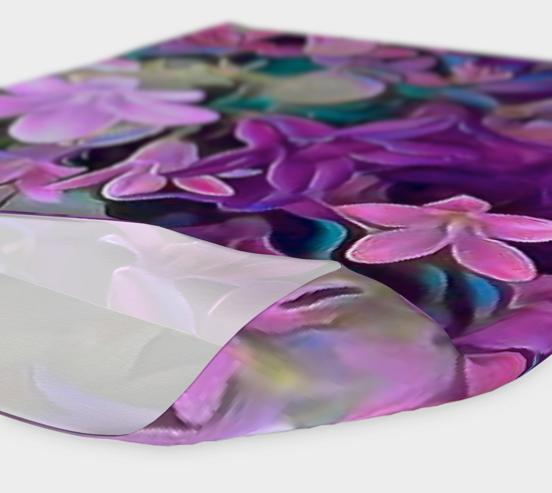 purple flower head band preview #4