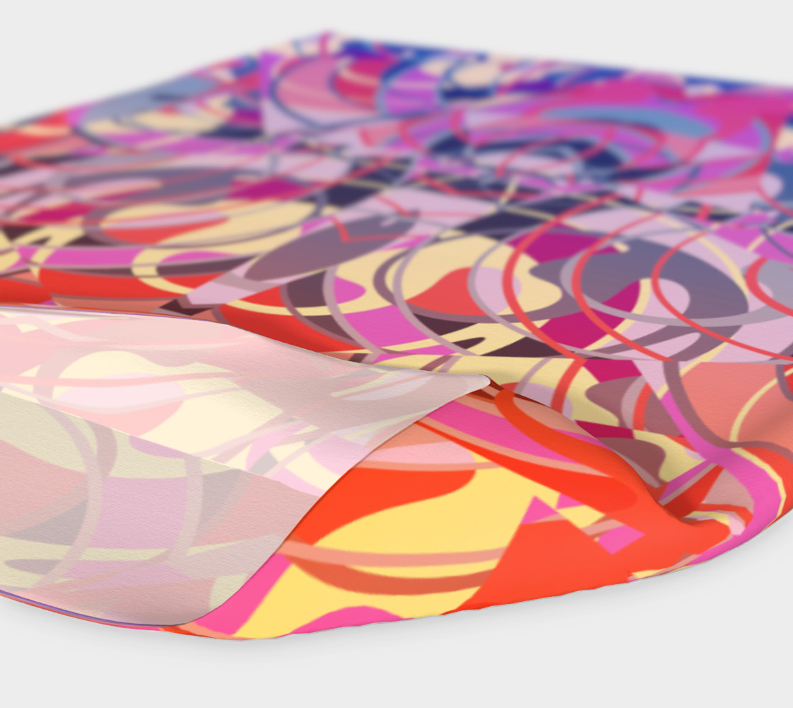Summer Sunset Abstract - Purples and Blues preview #4