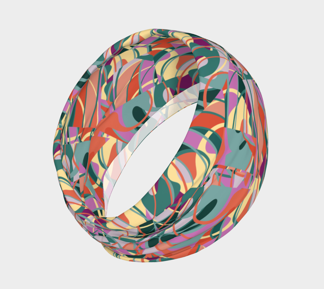 Colorful Abstract - Greens and Golds preview #2