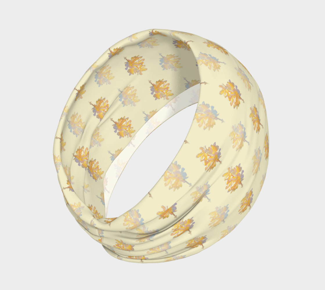 Forsythia at Noon in Buttercream Headband preview #2