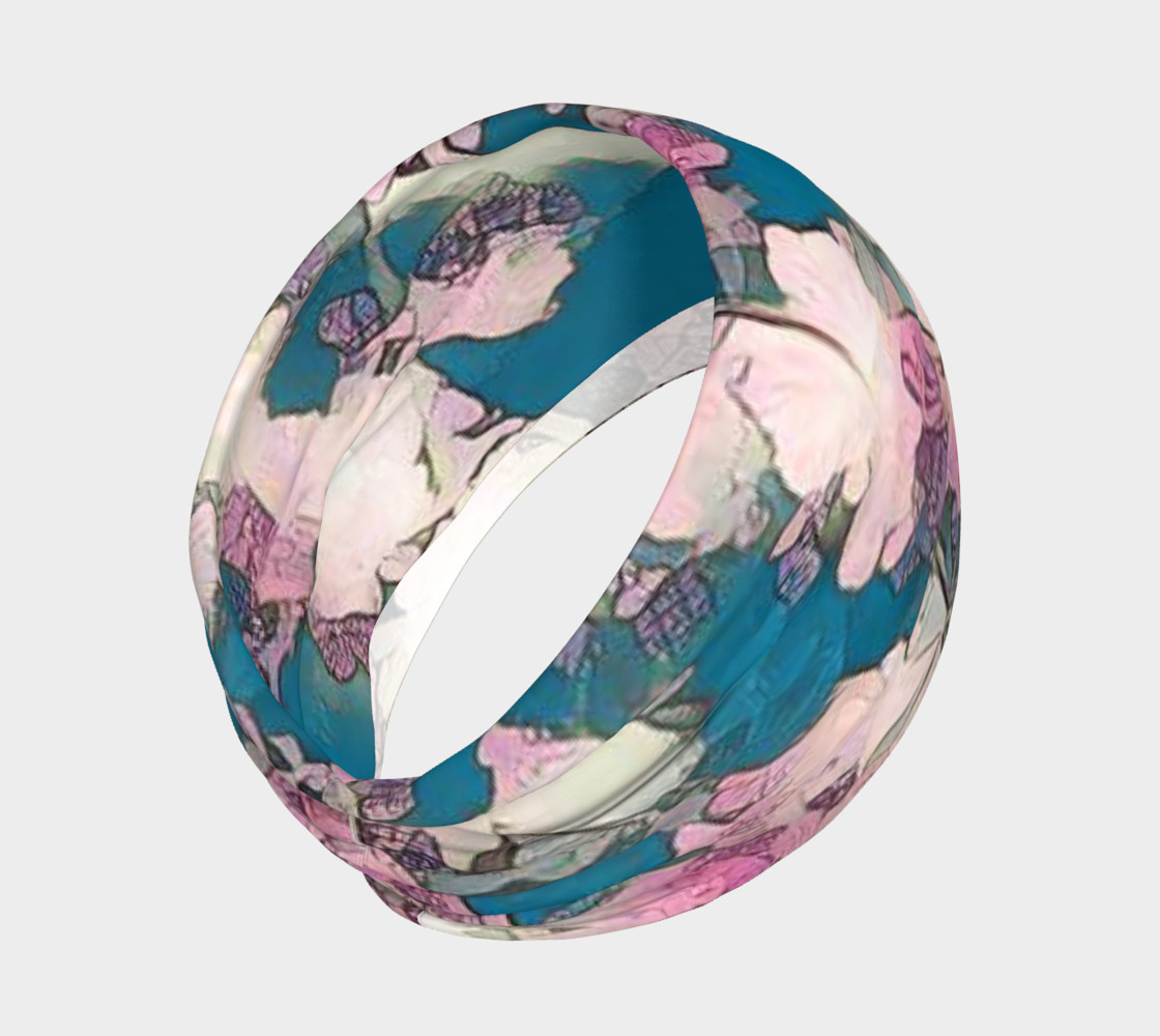 blue and pink head band preview #2