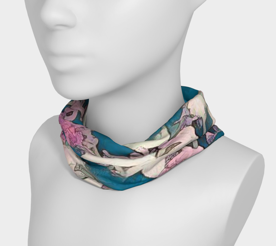 blue and pink head band preview #3
