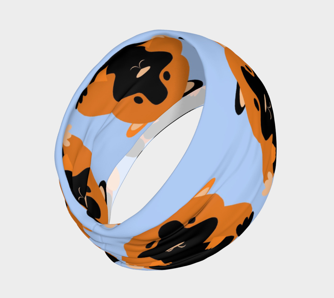 Blue Lyric the Guinea Pig Headband preview #2
